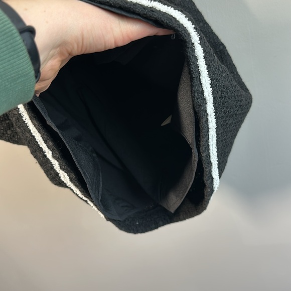 NWT Aqua X Liat Baruch Tweed Square Neck Mini Dress Size M - Picture 10 of 15